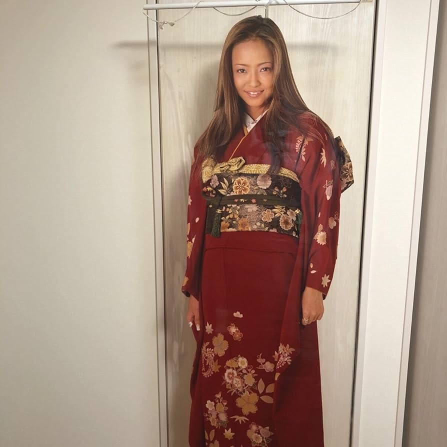Amazon.co.jp: Aタイプ 安室奈美恵 等身大 タペストリー 着物の